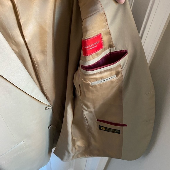 Loro Piana Samuelsohn Performance Tan Suit - Picture 4 of 15